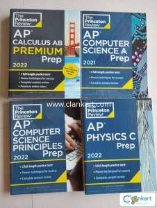 SAT & AP Books (Physics, Comp Sci, Calculus AB)