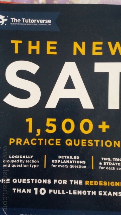 SAT books by major publications at 50