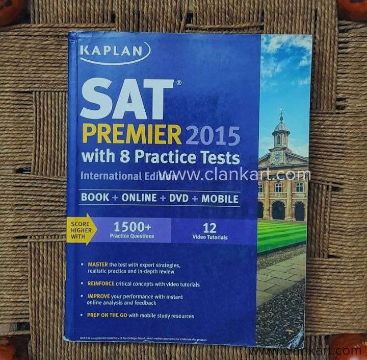SAT premier with 8 practice tests - Kaplan