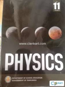 SCERT physics V2 for class 11