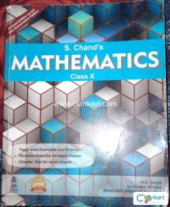 S.CHAND'S MATHEMATICS CLASS X NCERT WITH EXTA QUESTION