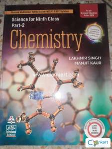 SCIENCE CLASS 9 CHEMISTRY BOOK BY LAKHMIR SINGH AND MANJIT KAUR