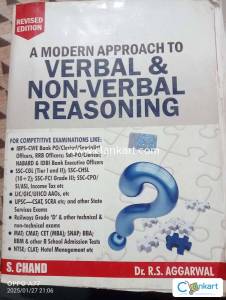 S.Chand Verbal and non-verbal reasoning