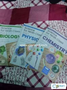 S.Chand combo (Physics, Chemistry, Biology) for class 9