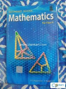 MATHEMATICS FOR CLASS 9 RS ARGARWAL. V AGGARWALW save 300 rs