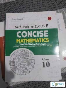 SELF HELP ICSE CLASS 10 MATHS