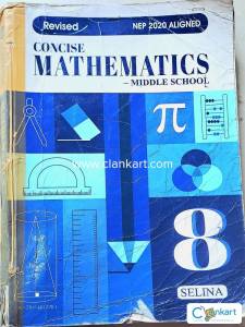 SELINA ICSE MATHS FOR CLASS 8 2025-26