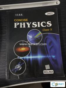 SELINA Physics for Class 10 (not even a single mark on book)