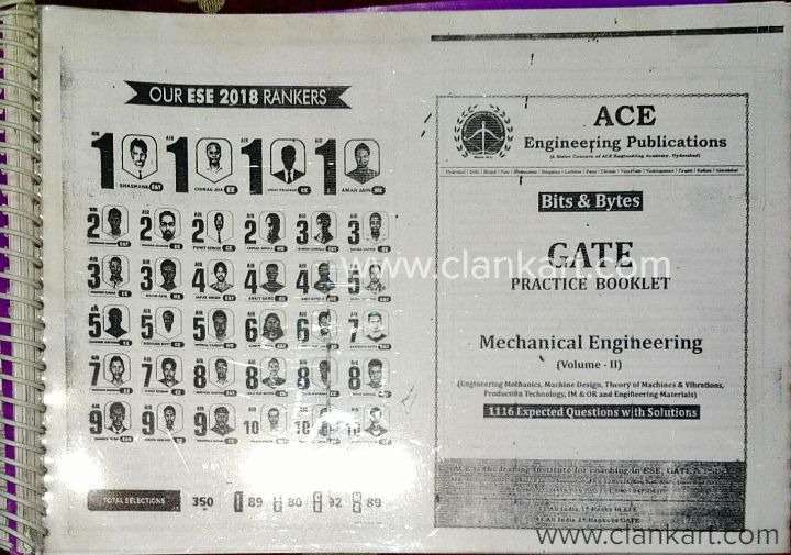 SELLING UNUSED STUDY MATERIAL OF IES MASTER OF MECHANICAL ENGINEERING