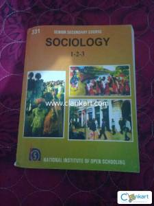 SENIOR SECONDARY COURSE  PLUSTWO NIOS  SOCIOLOGY BOOK