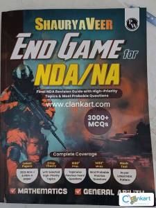 SHAURY AVEER END GAME FOR NDA/NA  FINAL REVISION GUIDE 3000+ MCQS