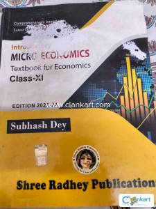 SHREE RADHEY PUBLICATIONS ECONOMICS FOR CLASS 11