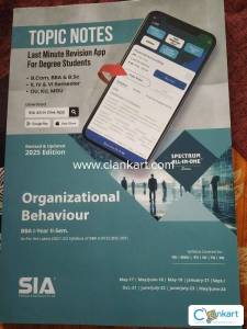 SIA Organizational behaviour