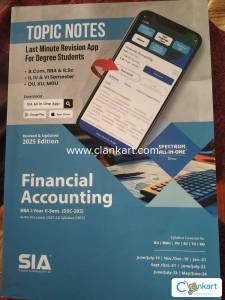 SIA financial accounting