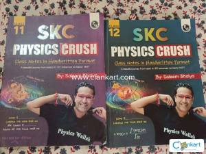 SKC Physics Crush Class 11 & 12 Handwritten Notes by Saleem Sir