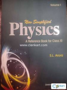 S.L.ARORA New simplified physics class 11th (2 Volums)