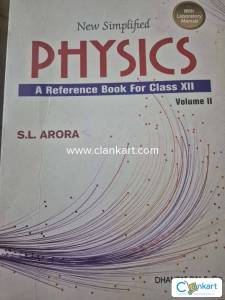 SL.ARORA physics for class 12