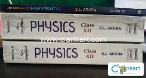 S.L. Arora Physics Class 12 (Set of 2) - BRAND NEW (LATEST EDITION)