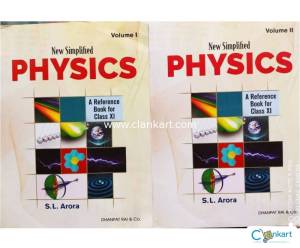 SL ARORA CLASS 11 PHYSICS (Vol I + Vol II)