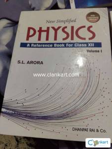 SL ARORA Class 12 physics both part with lab manual