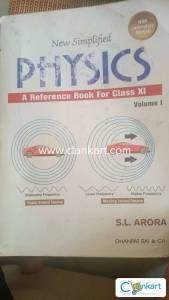 S.L. ARORA New Simplified Physics, Class 11, Volume 1, 2023 Edition