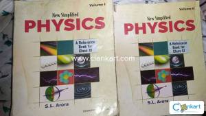 SL ARORA PHYSICS CLASS 11 (SET OF 2 VOLUMES)