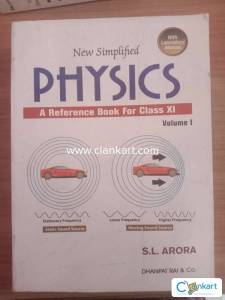 S.L. ARORA PHYSICS CLASS 11 ( VOLUME 1 )  2024-25
