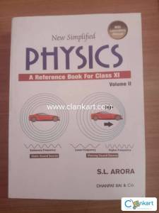 S.L. ARORA PHYSICS CLASS 11 ( VOLUME 2 ) 2024-25