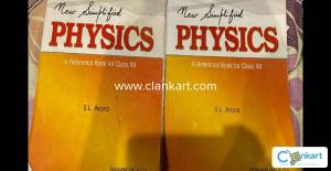 SL ARORA PHYSICS CLASS 12 (VOL1&2) 8TH EDITION 2017