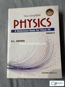 SL ARORA PHYSICS REFRENCE BOOK FOR XII, vol 2