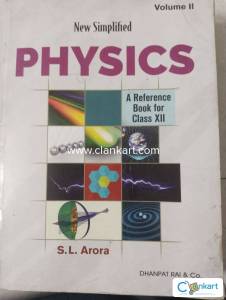 S.L. ARORA PHYSICS VOL.2