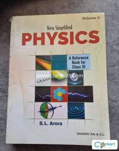 SL ARORA PHYSICS VOLUME 2 CLASS XI