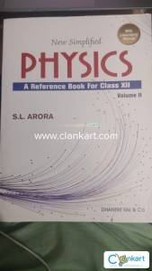 S.L. ARORA PHYSICS VOLUME II FOR CLASS 12