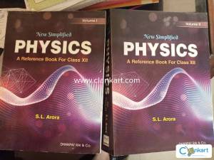 S.L. ARORA PHYSICS for class 12