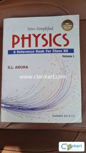 S.L. ARORA Physics 12th 2 volumes