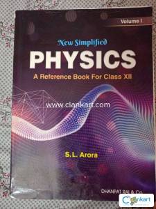 SL ARORA VOLUME 1 Class 12