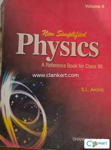 SL ARORA VOLUME 2 physics for class 12th