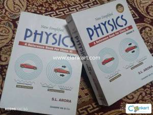 S.L. ARORA class 11 CBSE