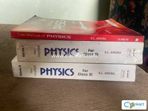 S.L ARORA physics for class XI with lab manual