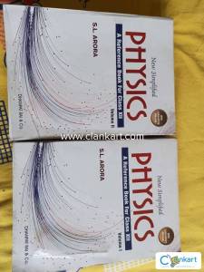 S.L. Arora Class 12 Physics Volume 1 and 2