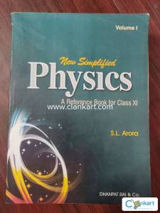 S.L. Arora Physics Book Class- XI(Volume -1)