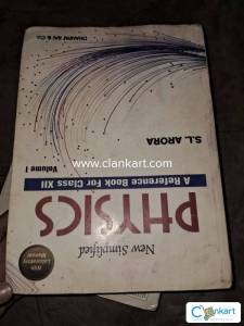 S.L. Arora Physics Book class 12th