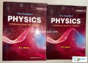 SL Arora Physics Class 11 Vol 1 & 2