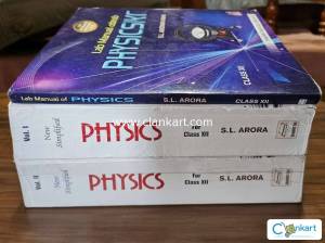 S.L Arora Physics Class 12 For NEET JEE Mains and Advanced
