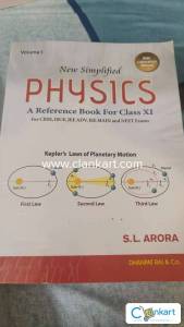 S.L. Arora Physics For Class 11th Vol.1 and Vol.2