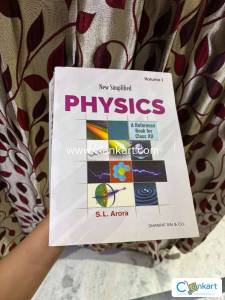 S.L Arora Physics Volume 1 and 2 for class 12