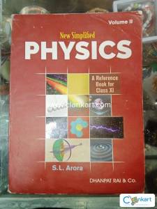 S.L. Arora Physics Volume 2 Class 11th