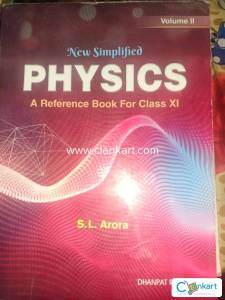 S.L Arora Physics class 11 Vol. 2