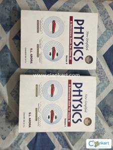 SL Arora Physics class 11 (Volume 1 & 2)