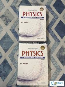 SL Arora Physics class 12 (Volume 1 & 2)